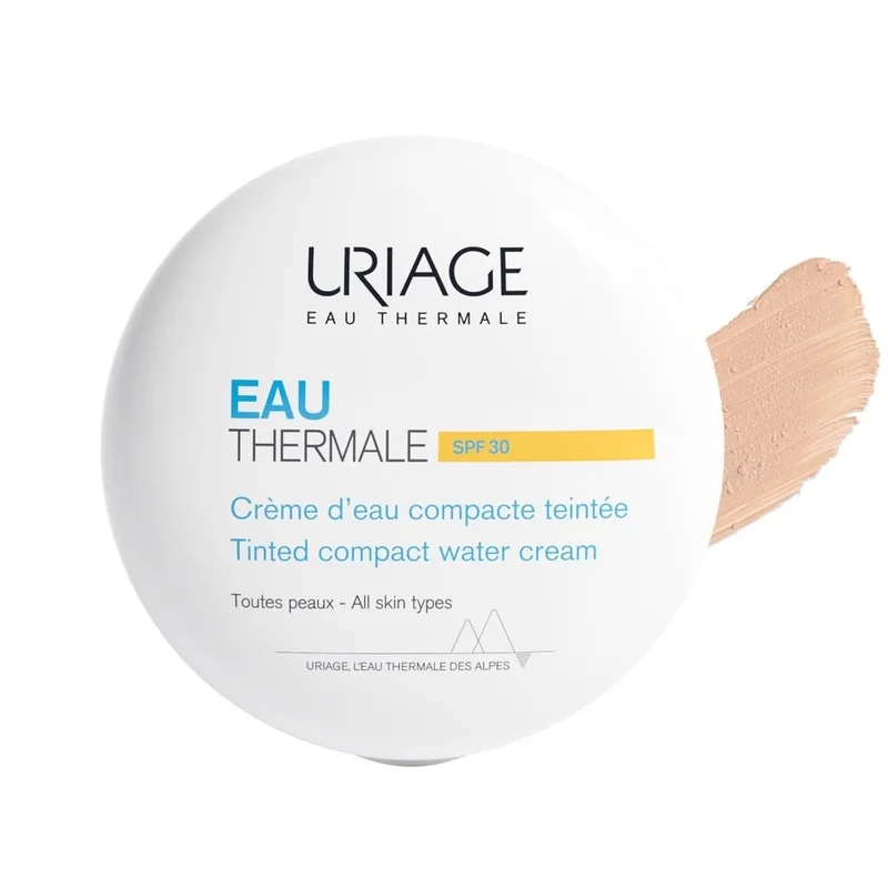 URIAGE EAU THERMALE Idratazione Crema Compatta all'Acqua Colorata SPF30 10g - Crema viso colorata idratante