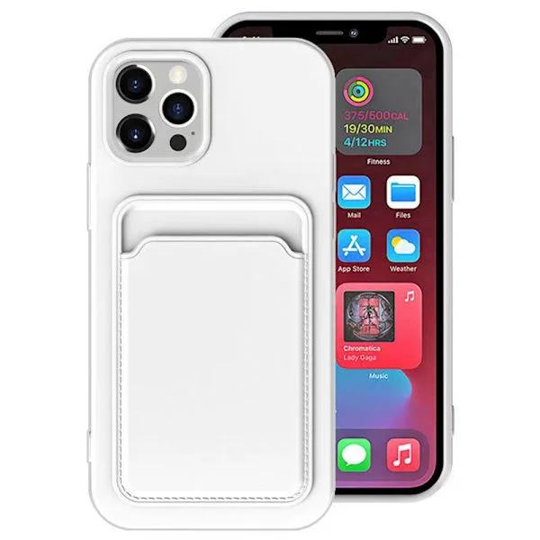 iPhone 13 Pro - Floveme Skal med Korthållare