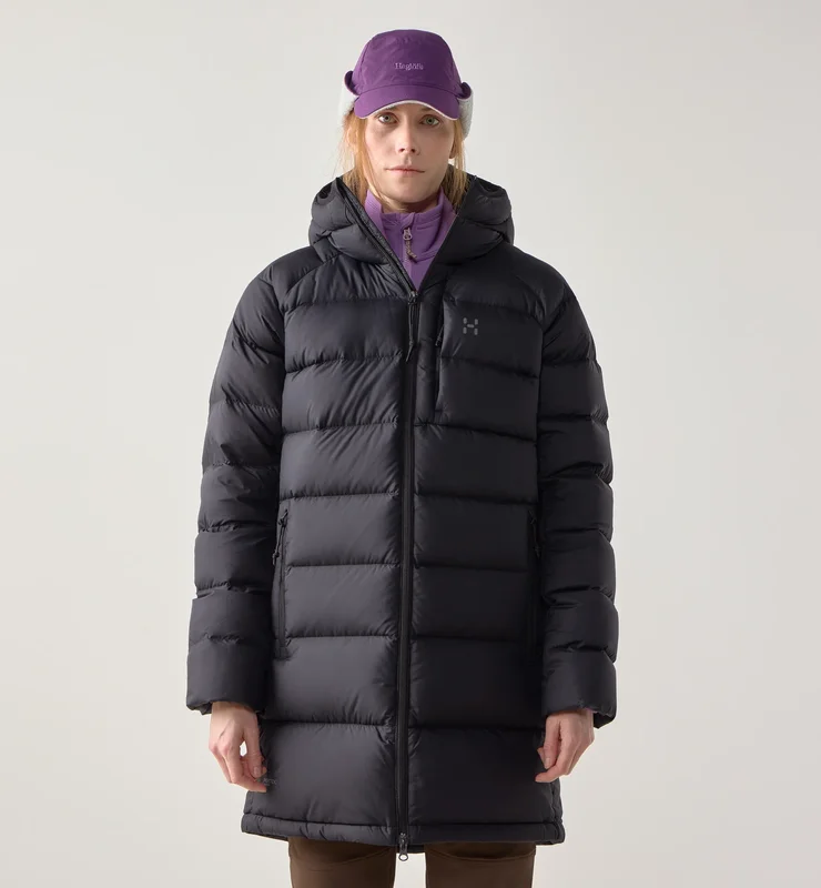 Haglöfs Rosson Down Parka Women True Black - S