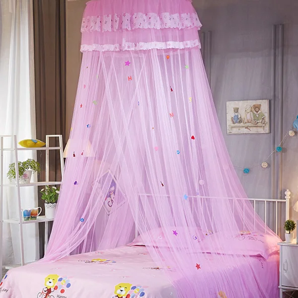 Prinsesse myggenet, sengehimmel (rosa)