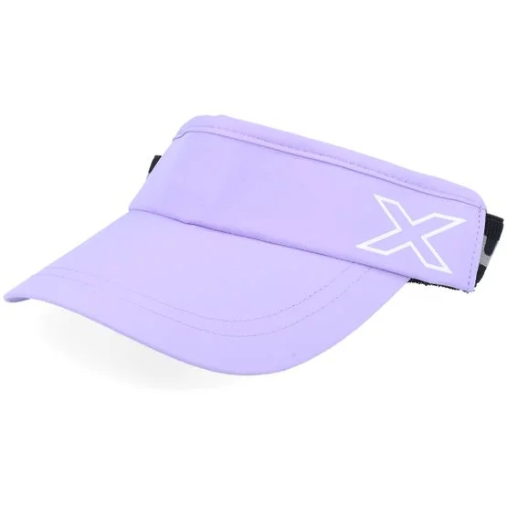 2XU - Lilla visor Caps - Performance Grape Fizz/White Visor @ Hatstore