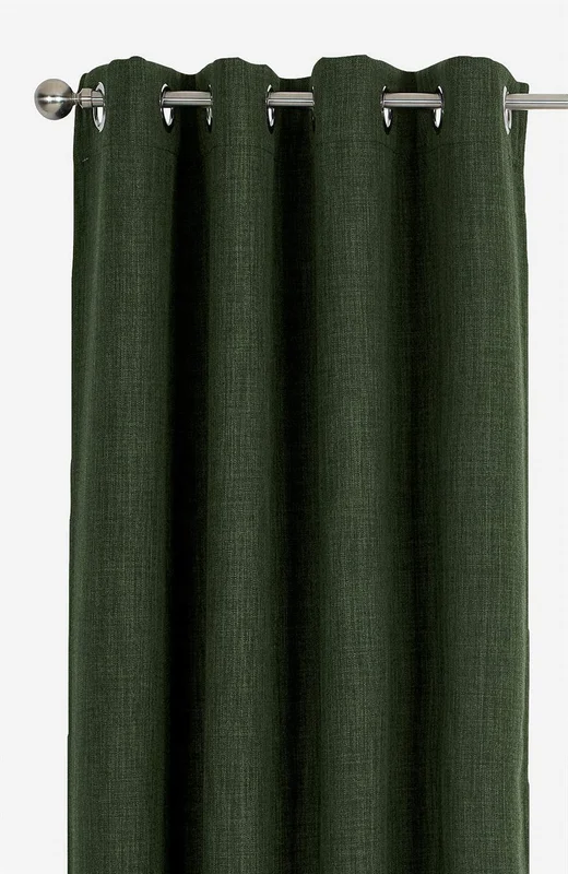 Cellbes of Sweden - Lystett gardin Ellen 2-pack i grønn i størrelse 140 x 165 cm