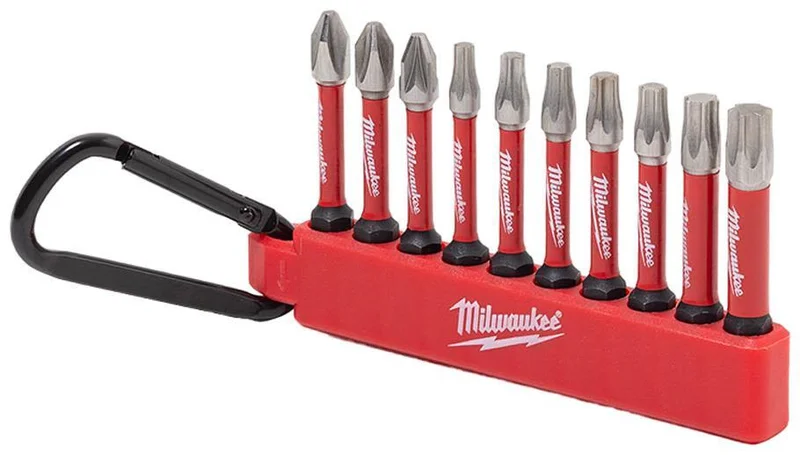 Milwaukee 4932480941 Bitssett 10 deler, Maskintilbehør & forbruk