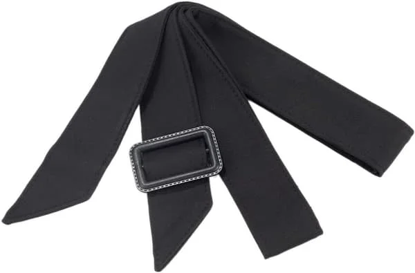 Dam Trenchcoat Bälte 170 cm Svart Polyester Midjeband Ersättning Vindjacka Bred Rosett Midjeband Justerbara Spännen för Skjorta Klänning Badrock...