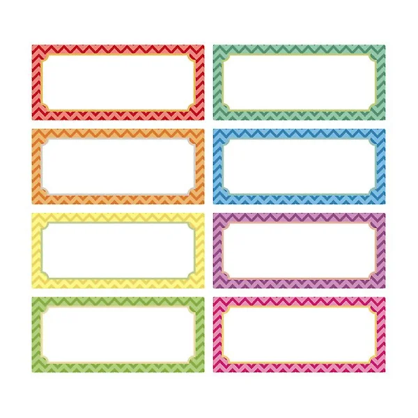 40 stk magnetiske tørkbare etiketter 3 x 1,2 tommer navneskilt etiketter skrivbar fleksibel magnet navneskilt