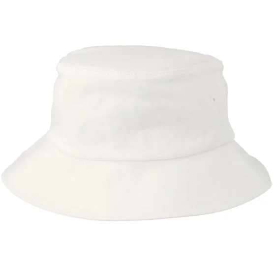 Flexfit - Bianco bucket Cappello - White Bucket @ Hatstore