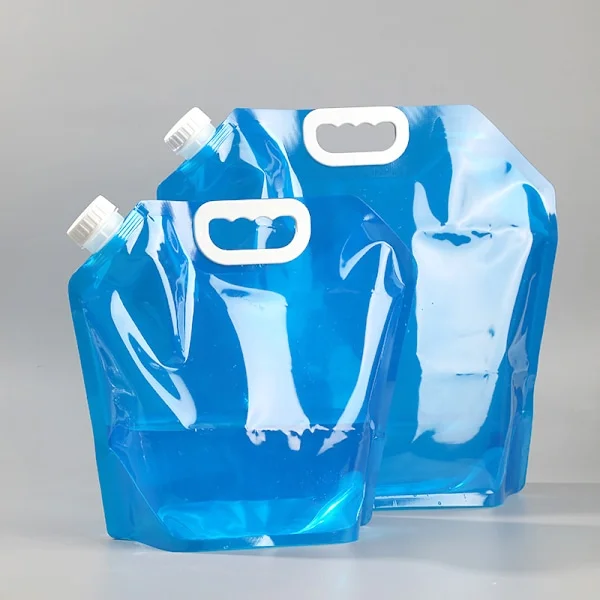 2-PACK 10L Bærbar Sammenleggbar Vanndunker. Vanndunk