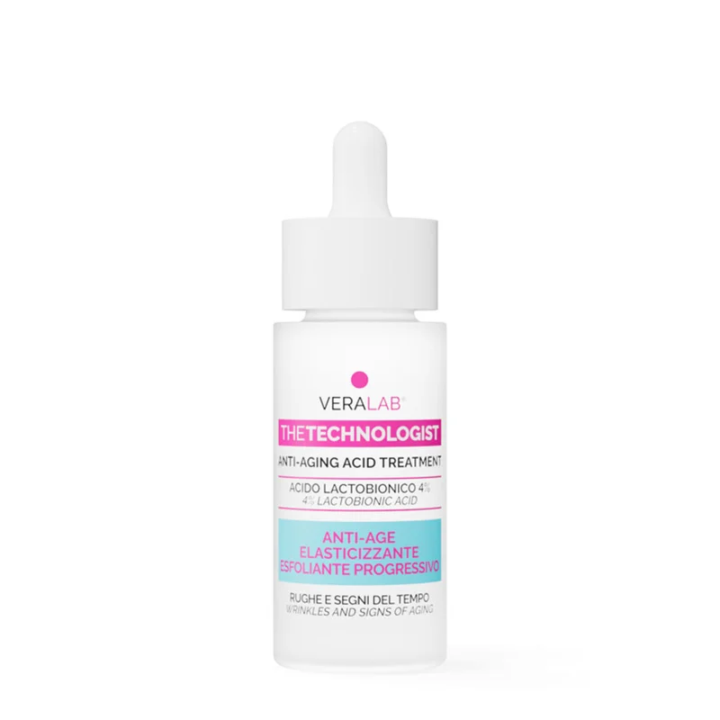 Veralab Sieri Viso Acido Lactobionico 30ml - Siero viso antirughe