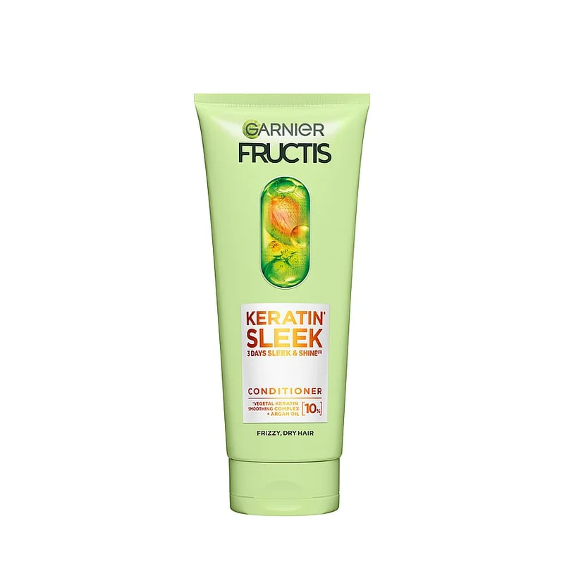 Garnier Fructis Keratin Sleek Conditioner 200 ml, Hår, Shampoo & Hårpleje, Balsam