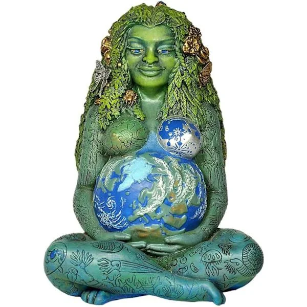 Moder Jord-statue, Gaia-statue Moder Jord Naturharpiks