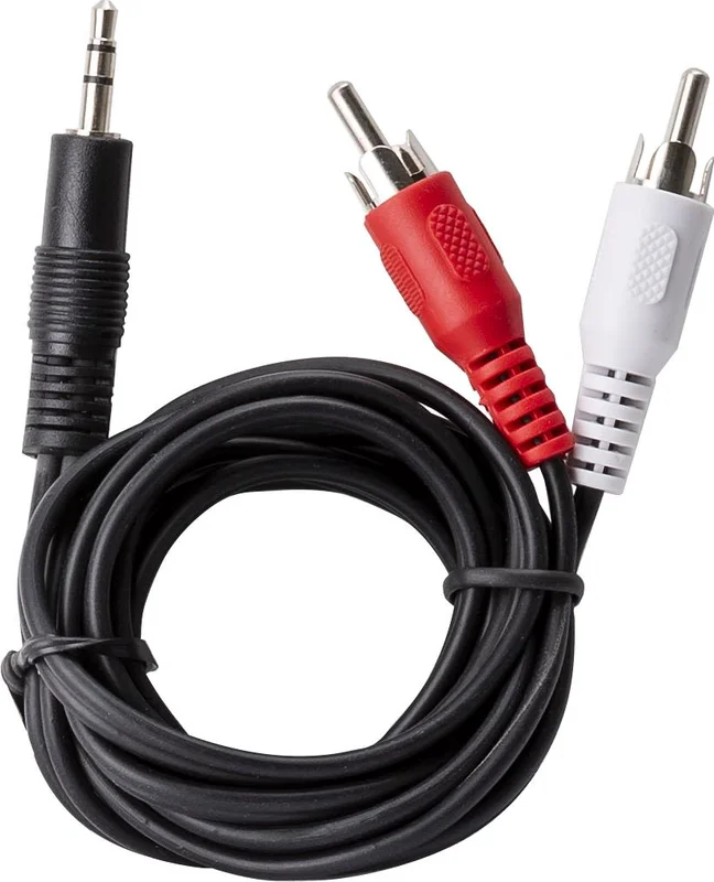 Gelia 4000438102 Äänikaapeli 1,5 m, RCA ja 1x3,5 mm, Liitäntätulpat & kaapelit