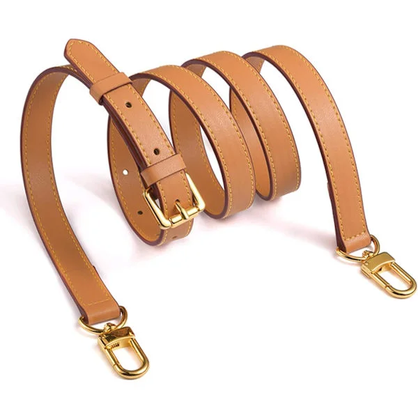 Single Shoulder Strap, Slanted Shoulder, Genuine Leather, Adjustable Shoulder Strap, Suitable for Small Bags, Handbags, Messenger Bags, Crossbody Bags