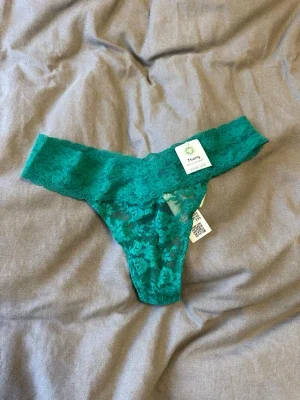 Gröna spetstrosor thong