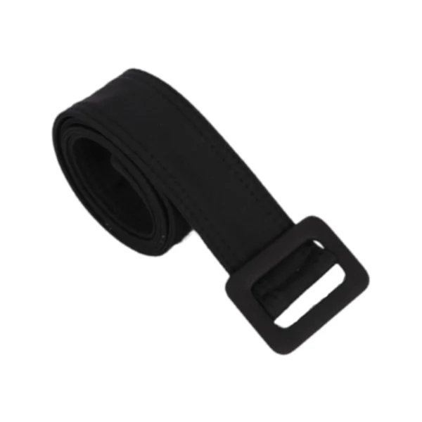 Women's Trench Coat Belt Decor Overcoat Waist Belt for Jacket Dating Outerwear Blue Black Total Length 158 cm