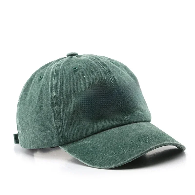 AliExpress - Casquettes de baseball américaines rétro à large bord pour hommes et femmes, chapeaux lavés, casquettes en bec de canard brodées à la 