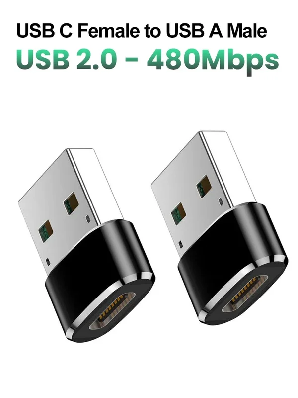 AliExpress - USB naar USB C-adapter voor iPhone 17 USB C Female naar USB Male Autolader Adapter Type C Converter voor Apple 16 voor Samsung Galaxy