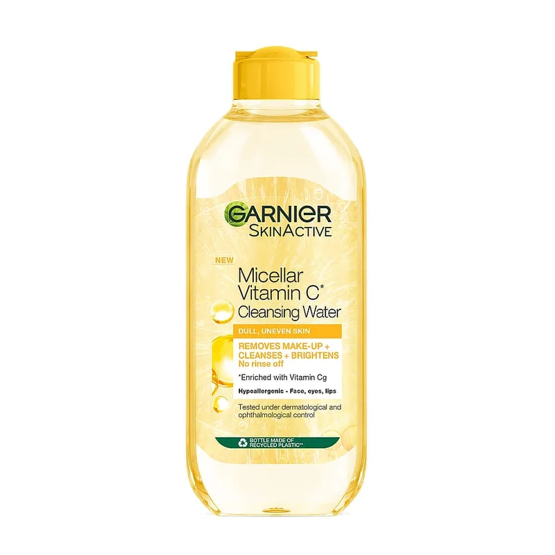 Garnier Micellar Cleansing Water Vitamin C All-in-1 400 MLT, Hudpleje, Renseprodukter, Micellar Water
