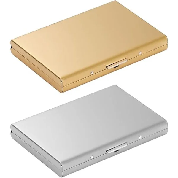 Metal Card Holder, Card Slot Wallet, Ultra-thin Metal Wallet, RFID Blocking Wallet, Credit Card Holder for Men and Women