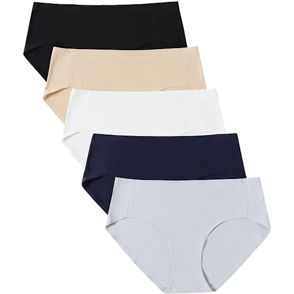Dam Seamless Hipster Trosor Stretch Andas No Show Bikini Underkläder