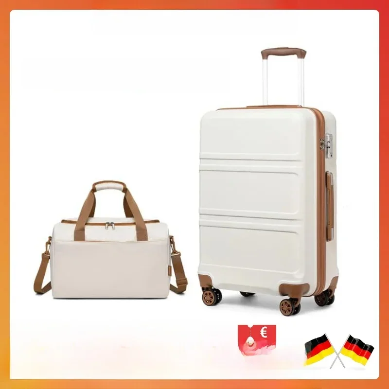 AliExpress - S/M/L KONO Handgepäck Trolley Set 2-teilig, Koffer mit Rollen & Ryanair Reisetasche ,Kompaktes Kofferset für Flugreisen