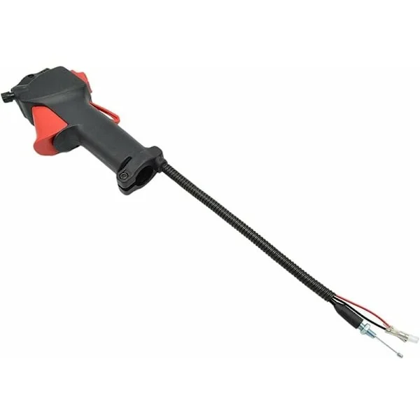 Gasreglagehandtag Grästrimmer Grästrimmer Kontrollhandtag Kontrollbrytare för Grästrimmer