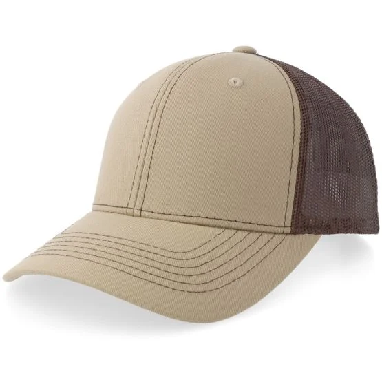Equip - Beige trucker Caps - Khaki/Brown Trucker @ Hatstore