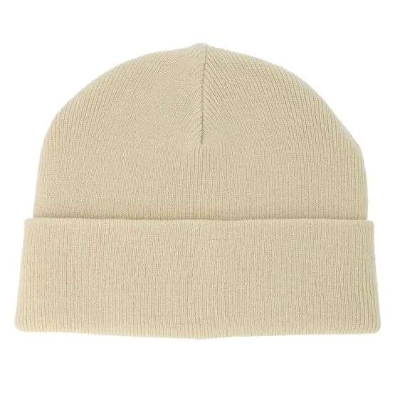 Equip - Beis shortbeanie Beanie - Blank Off White Short Beanie @ Hatstore