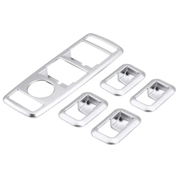 Window Switch Button Cover, Car Window Lift Panel Trim ABS
