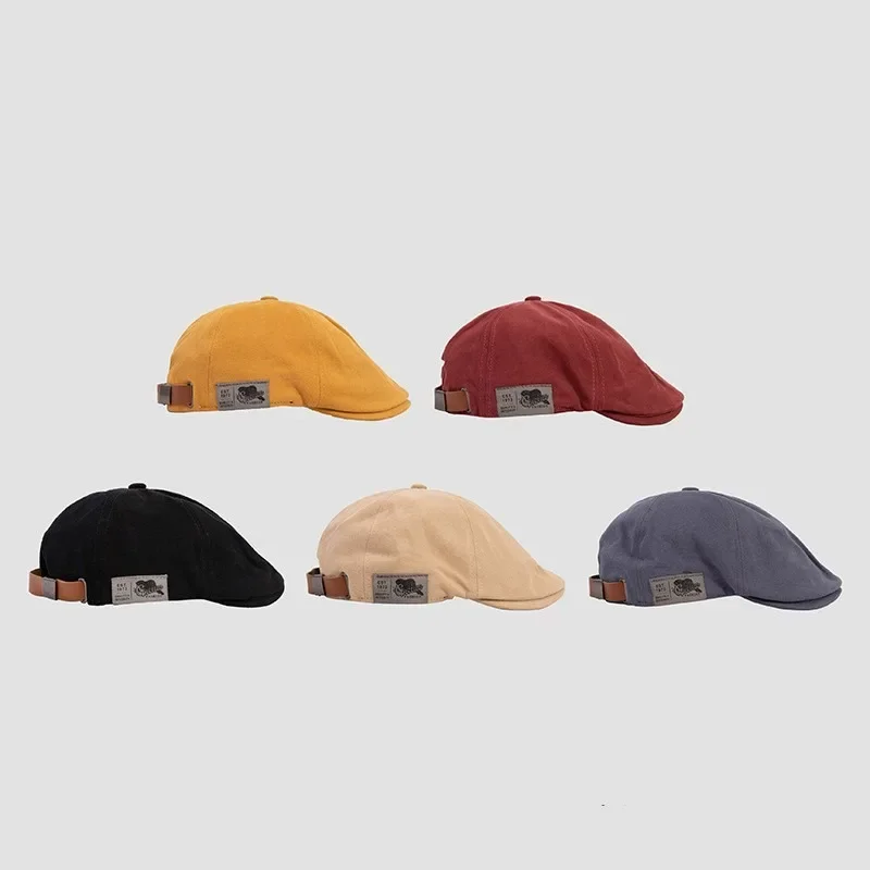 AliExpress - Cotton Peaky Blinders Caps für Herren Hüte Baskenmützen Britischer Western-Stil Ivy Cap Klassische Winterfrau Vintage Leinen Baskenmütze