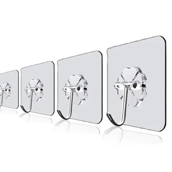 12 st Duschdraperi Krokar Ringar För Badrum, Dubbla Krokar Glider Rostfria Kristall Strass Krokar Stänger Gardiner, hängare, väggkrok, förvaring, hem