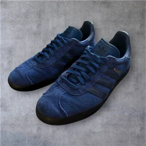 Adidas Gazelle Blue on Blue Skor