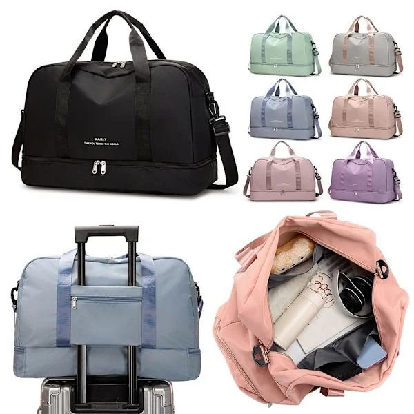 Women's Travel Bags Weekend Bag GREY-FY- Grey