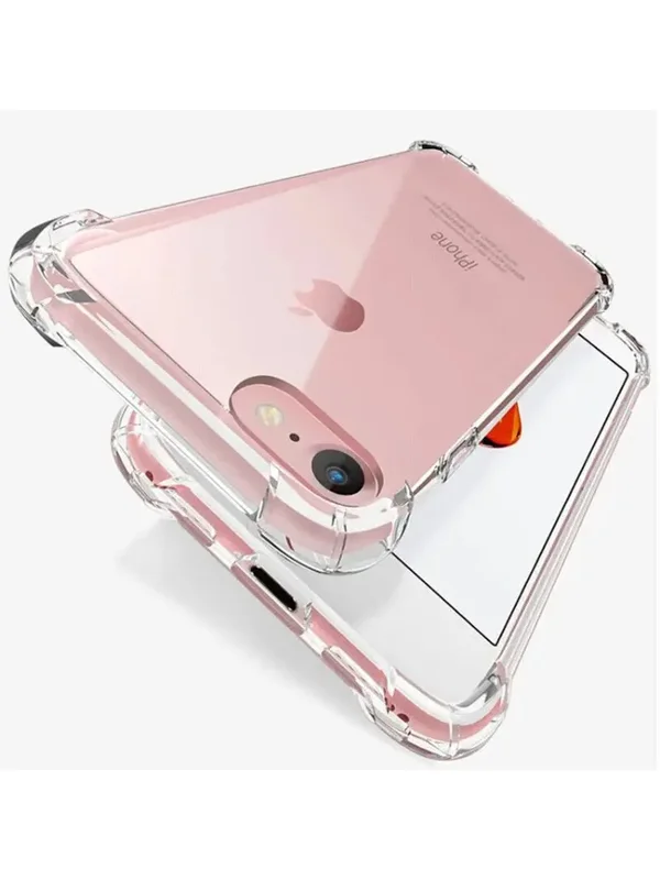 AliExpress - Stoßfeste Silikon-Handyhülle für iPhone 11 7 8 6 6S Plus X XR XS 12 Pro Max SE 2020 5 S Hülle Transparenter Schutz Rückseite