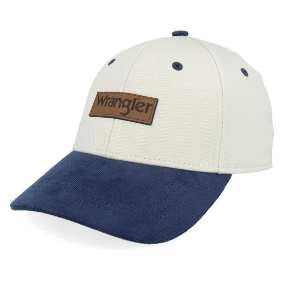 Wrangler - Svart adjustable Caps - Herdsman Corduroy Cap Blue Adjustable @ Hatstore
