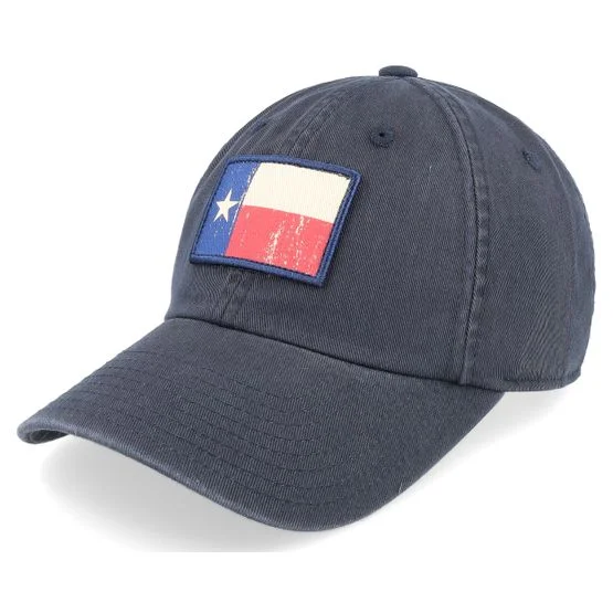 American Needle - Azul unconstructed Gorra - Texas Ballpark Patch Navy Dad Cap @ Hatstore