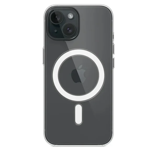 Magnetiskt Klart Skal För iPhone 16 15 14 13 Pro Max Plus mini Funda För Magsafe Klart Skal