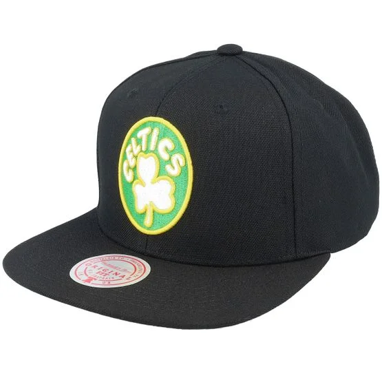 Mitchell & Ness - NBA Black snapback Czapka Z Daszkiem - Boston Celtics Core Basic Black Snapback @ Hatstore