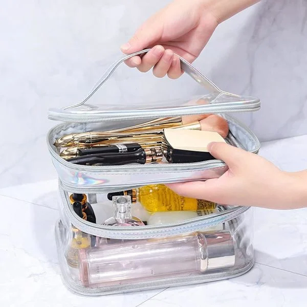 Toilettaske toilettaske dame rejsetaske: Kosmetik makeup taske