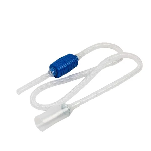 Akvarie Sifon Fisketank Sifon Vakuumpumpe Halvautomatisk Vandskift Filter