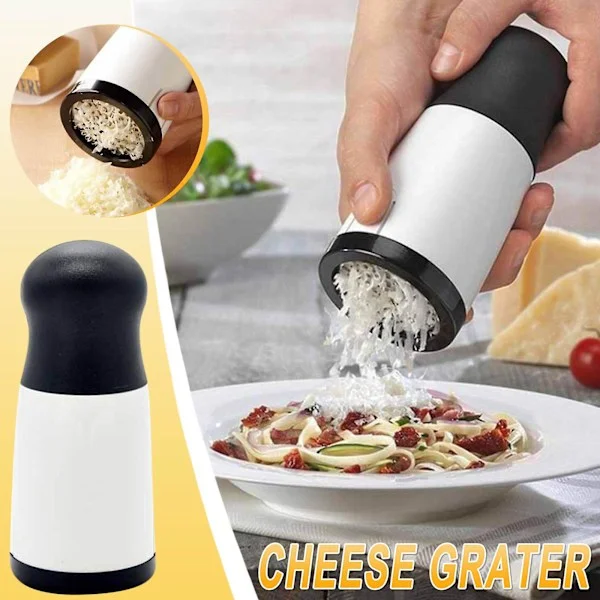 Hjemmekøkken Ost Rivjern, Roterende Ost Rivjern, Håndholdt Værktøj, Heavy-Duty Osteskærer, Til Hård Parmesan Eller Blød Cheddar Ost, Ingefær, Smør Ha