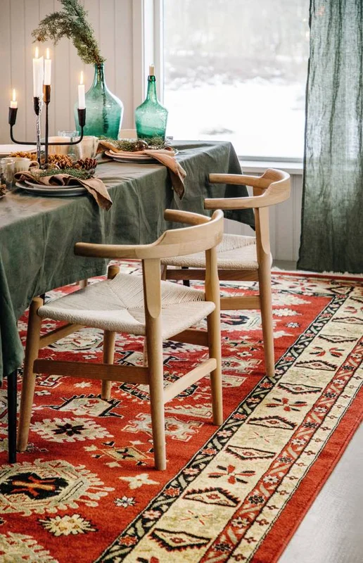 Small Shirvan Kazak Rug - Red/Beige 100X160 Classic Style