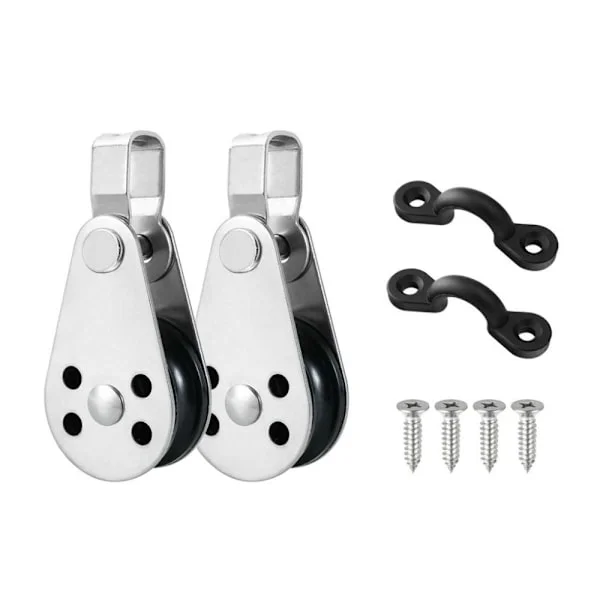 Remskive Hjul Remskive Blok Anker Trolley Kit
