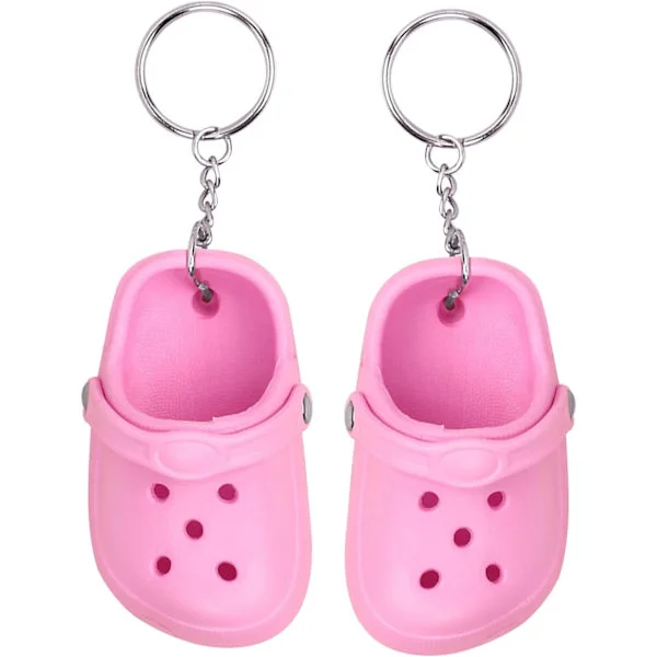 st Mini Skonyckelring för nycklar Skonyckelring Vit Rosa Bilnyckelring för kvinnor Barn Nyckelringar Kvinnor Söt Nyckelring Roliga Biltillbehör