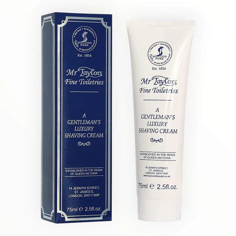 Taylor Of Old Bond Street Barbercreme 75 ml Mr Taylor, Mænd, Skincare, Hårfjerning
