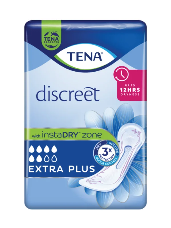 Tena Discreet Extra Plus InstaDry, 16 stk.
