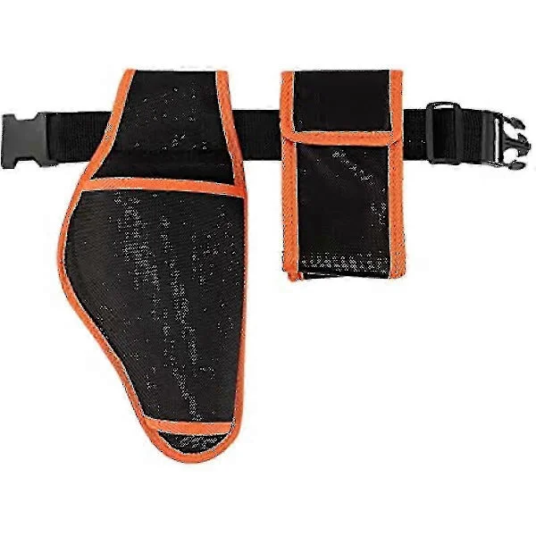 Garden Tool Belt Holster, Adjustable Tool Waist Bag, Electric Pruning Shear Pouch with Belt Bag for Garden Pruning Accessories