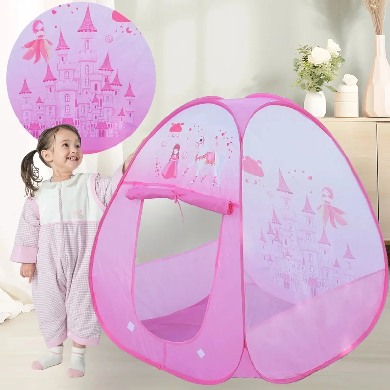 AliExpress - Tente pour enfants Portable pliable tente de jeu pliante maison de jeu pour bébé grandes filles princesse Prince château jouet 