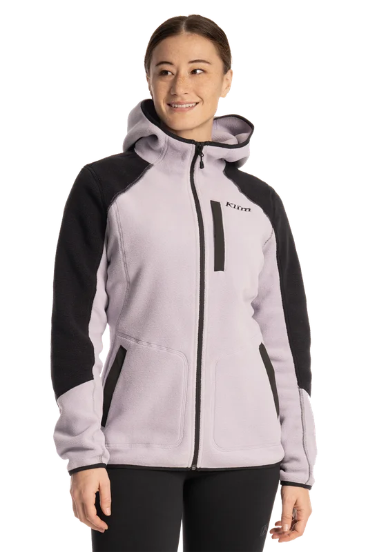 Klim Darby Canyon Women's Fleece Hoodie Wisteria/Black S