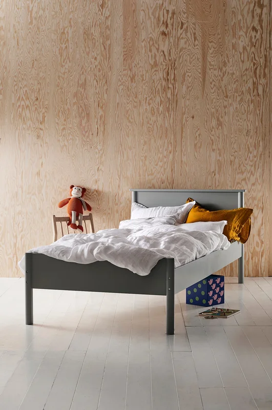 Jotex - Kinderbett 90x200 Cm Graugrün - GIRONA - Kaufe Kinder- und Babybetten bei Jotex