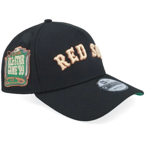New Era - MLB Sort adjustable Kasket - Hatstore Exclusive x Boston Red Sox Bronze Legacy 9FORTY 99 All Star Game Black A-frame Adjustable @ Hatstore
